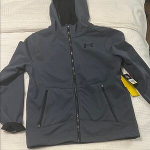 Under Armour Charcoal Full-Zip Jacket